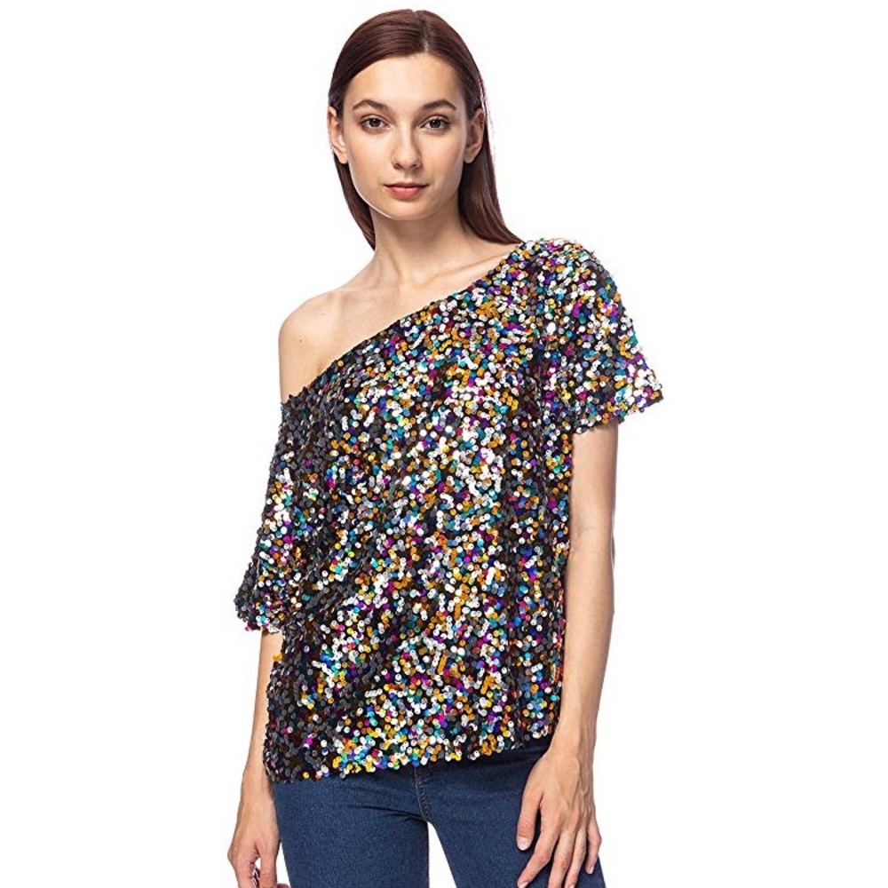 Sequin top